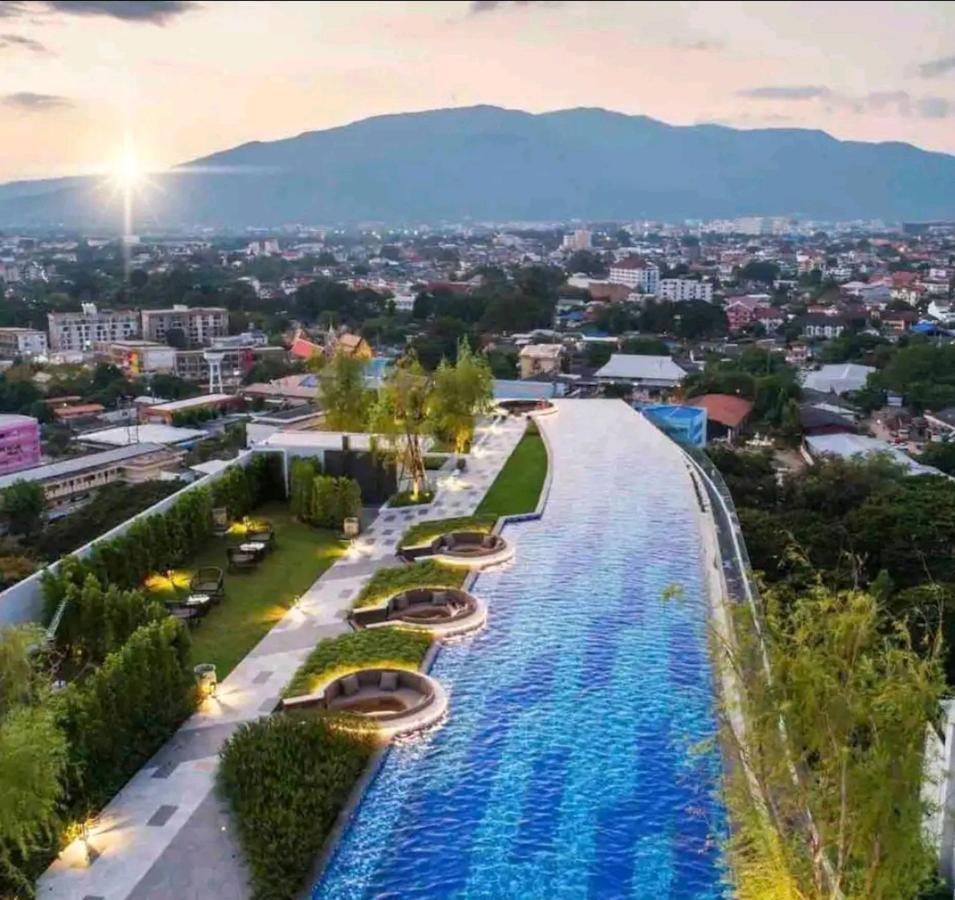 치앙마이 The Astra Sky River Chiangmai_Sky Pool_Old City 아파트 외부 사진
