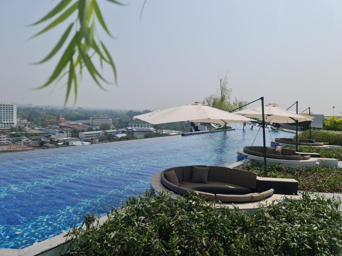 치앙마이 The Astra Sky River Chiangmai_Sky Pool_Old City 아파트 외부 사진