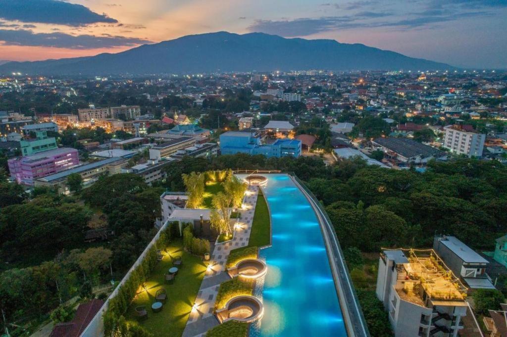 치앙마이 The Astra Sky River Chiangmai_Sky Pool_Old City 아파트 외부 사진